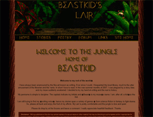 Tablet Screenshot of beastkid.authorshaunt.com