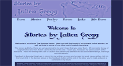 Desktop Screenshot of juliengregg.authorshaunt.com